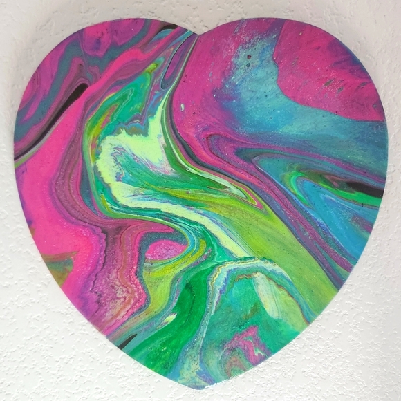 Abstract painting - Fluid Affection - Picture 1 of 3